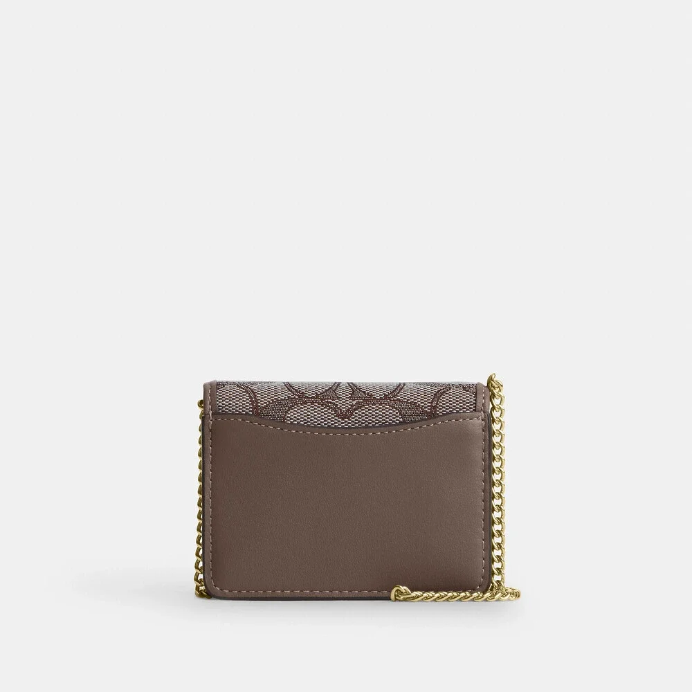 Coach signature jacquard